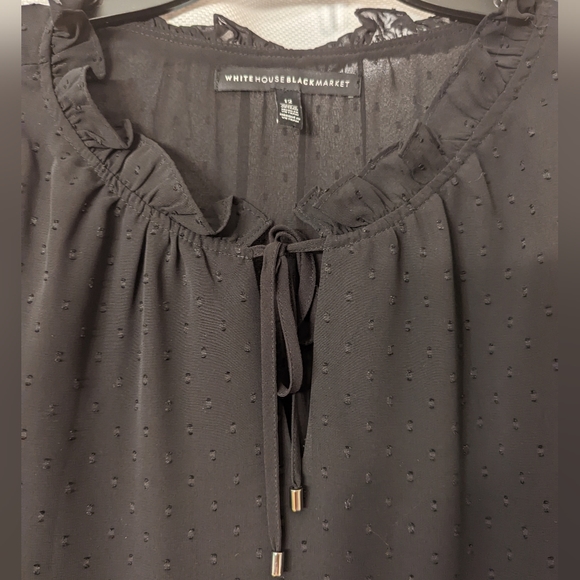 WHBM Sheer Blouse *Host Pick* - Picture 4 of 5